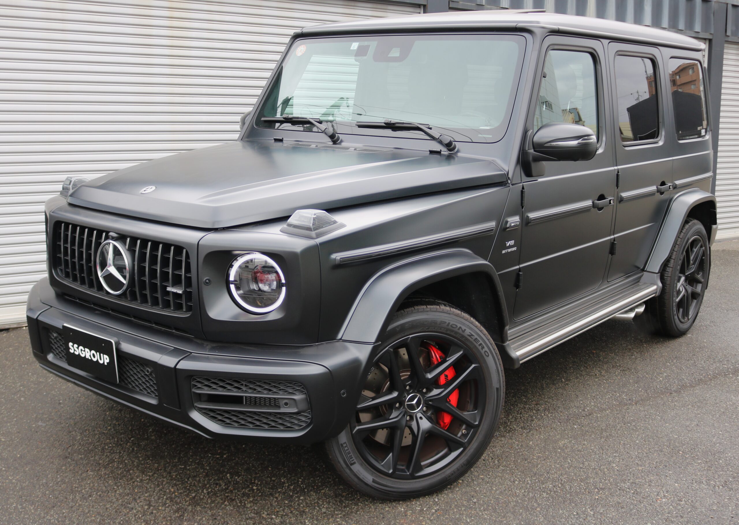 高価買取伝説☆令和5年式 メルセデスAMG G63 LHD Gマヌファクトゥーアプログラムプラス マグノナイトブラック