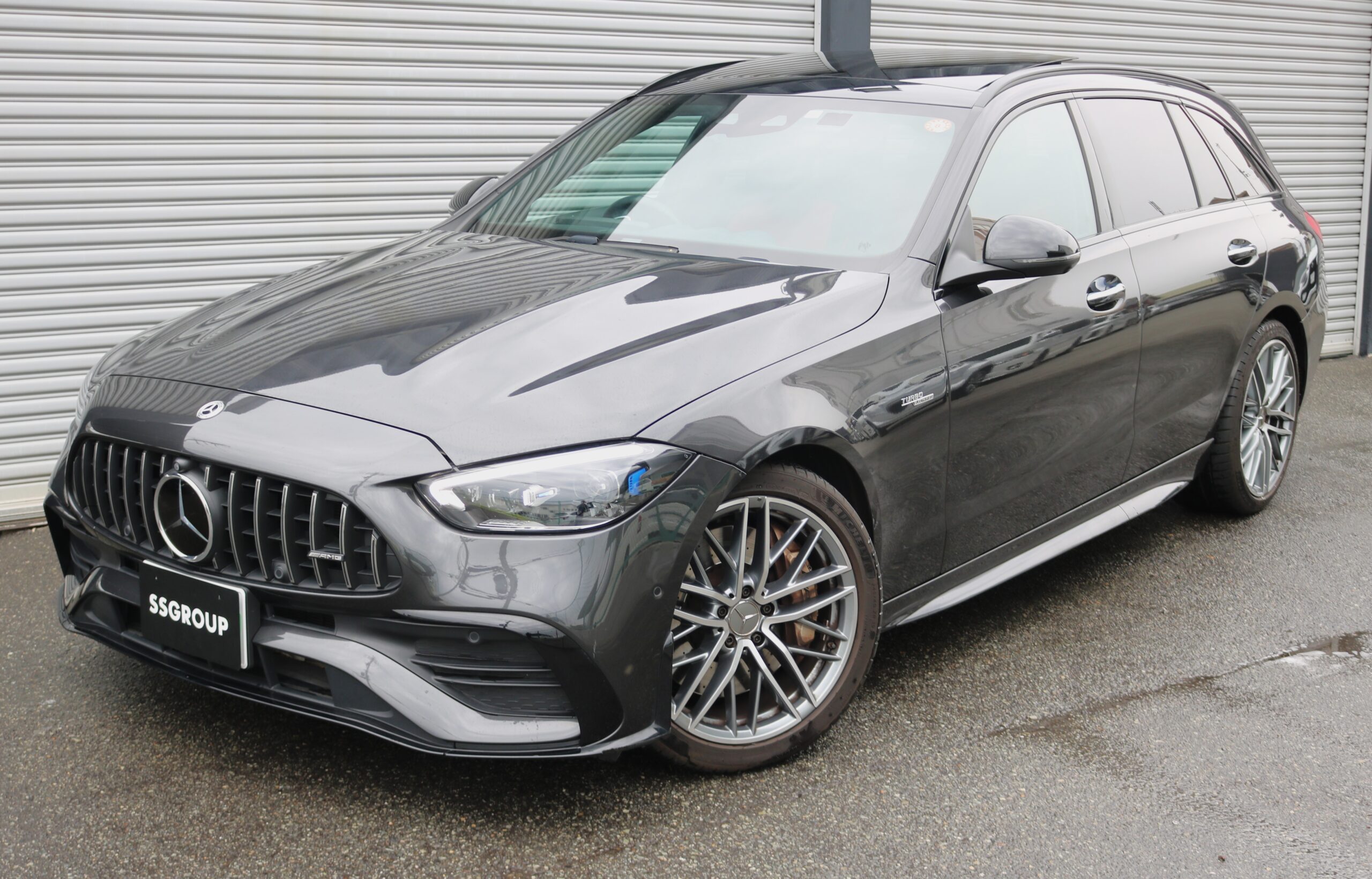 高価買取伝説☆令和5年式 メルセデスAMG C43 4マチック ワゴン グラファイトグレー
